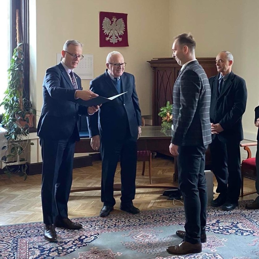 wręczenie nagrody