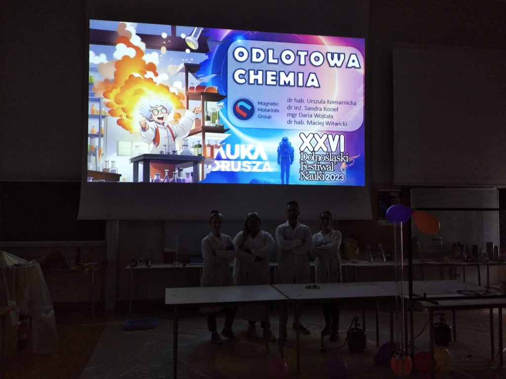 Wykład Odlotowa Chemia w czasie XXVI Festiwalu Nauki